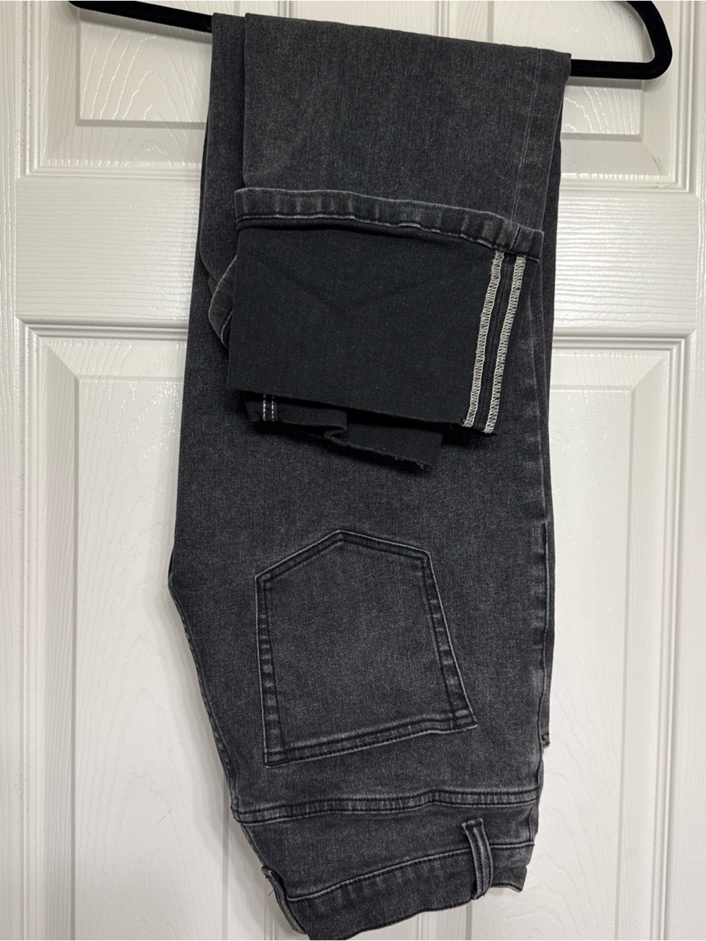 Cuffed wide leg Jeans